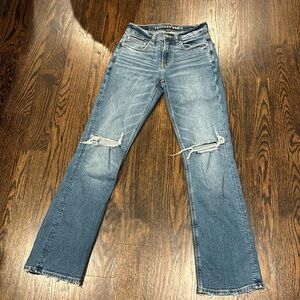 American Eagle 90s boot cut stretch jeans size 00